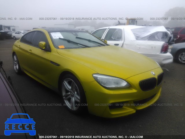 2014 BMW 640 XI/GRAN COUPE WBA6B8C58ED452575 зображення 0