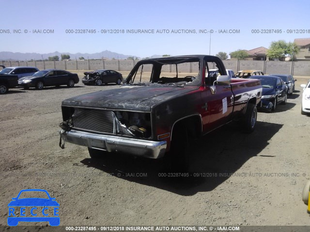 1986 CHEVROLET C20 1GCGC24M2GJ178821 Bild 1