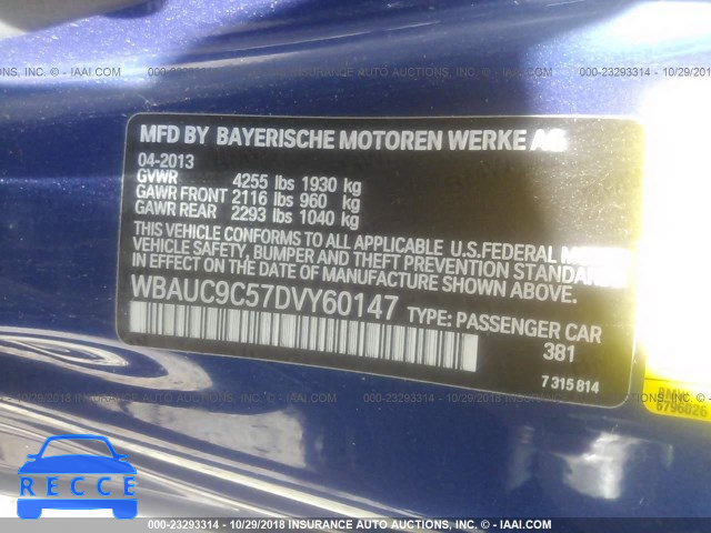 2013 BMW 135 I/IS WBAUC9C57DVY60147 image 6