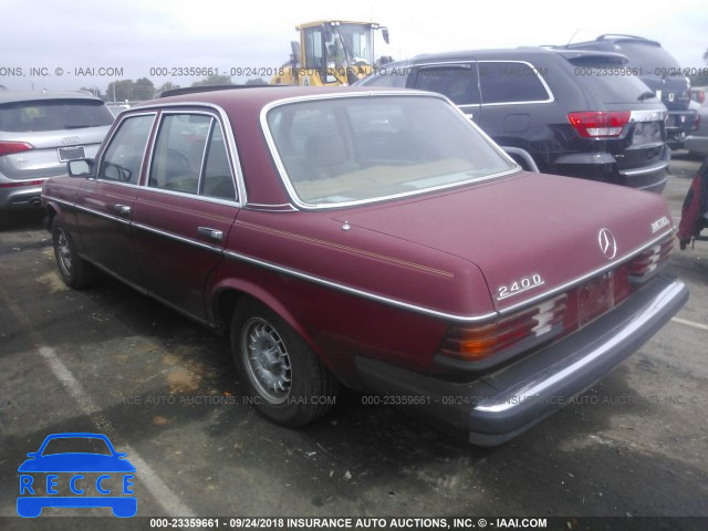 1981 MERCEDES-BENZ 240 D WDBAB23A2BB229882 зображення 2