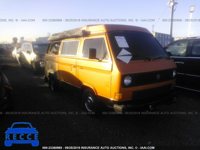 1983 VOLKSWAGEN VANAGON CAMPMOBILE WV2ZB0253DH114139 зображення 0