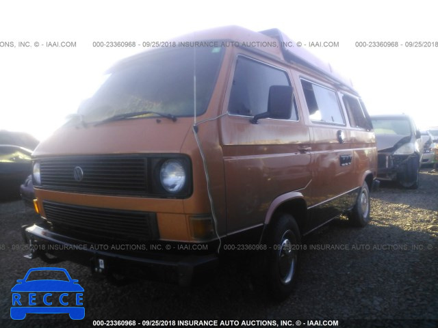 1983 VOLKSWAGEN VANAGON CAMPMOBILE WV2ZB0253DH114139 зображення 1