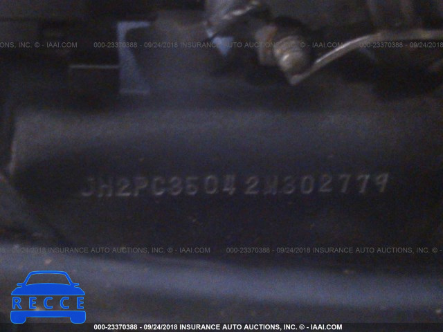 2002 HONDA CBR600 F4 JH2PC35042M302779 image 8