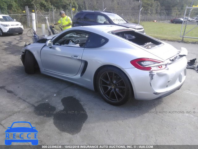 2015 PORSCHE CAYMAN S/GTS WP0AB2A8XFK180163 image 2