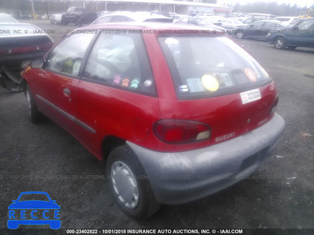 2000 SUZUKI SWIFT GA/GL 2S2AB21H8Y6602958 image 2