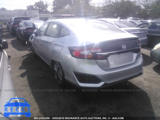 2018 HONDA CLARITY TOURING JHMZC5F31JC005557 image 2