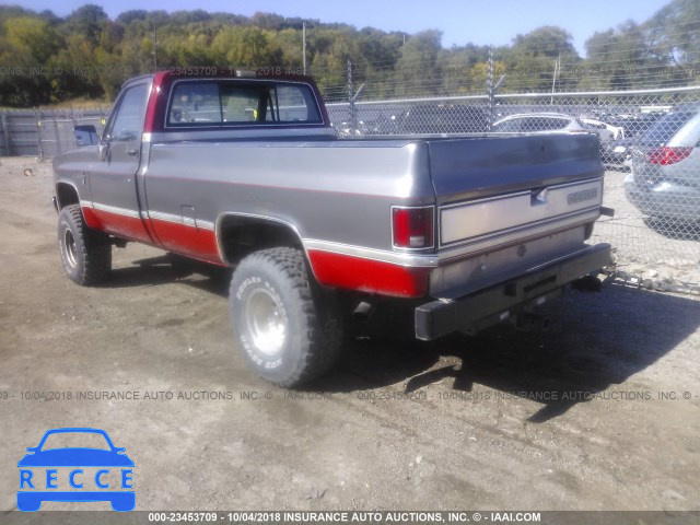 1986 CHEVROLET K10 1GCEK14H5GJ120600 зображення 2