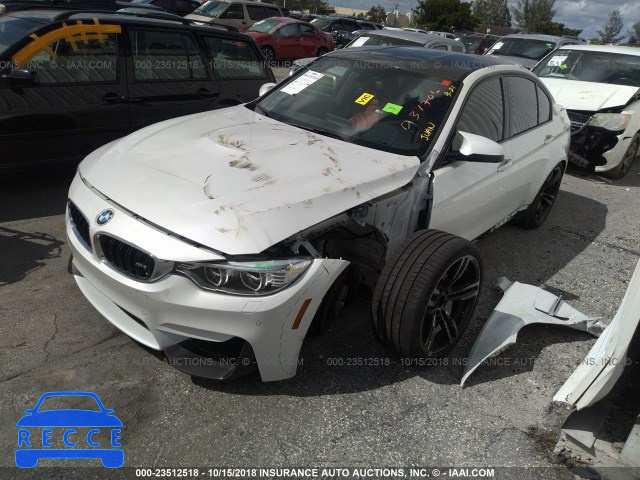 2016 BMW M3 WBS8M9C50G5D31706 image 1