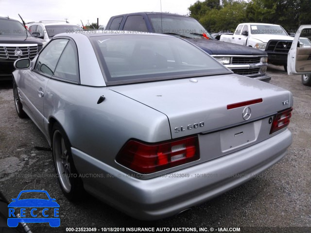 2001 MERCEDES-BENZ SL 600 WDBFA76F41F198655 image 2