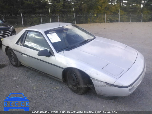 1987 PONTIAC FIERO 1G2PE11R0HP218840 image 0