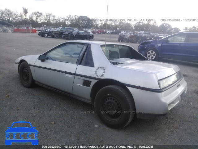 1987 PONTIAC FIERO 1G2PE11R0HP218840 image 2