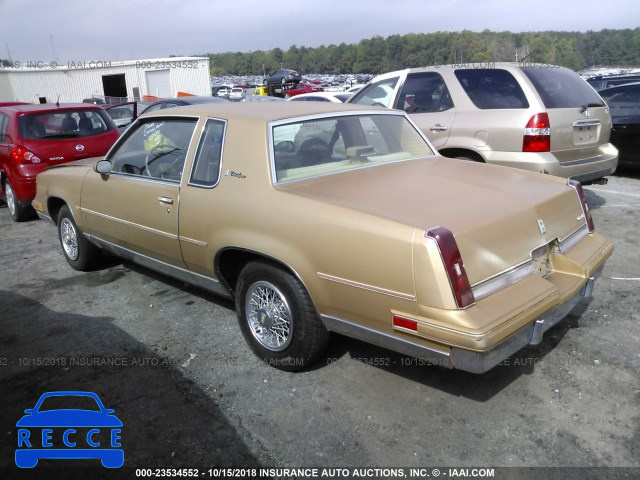 1987 OLDSMOBILE CUTLASS SUPREME BROUGHAM 2G3GM11A9H2334103 зображення 2