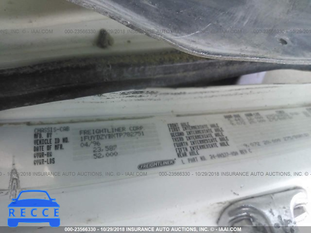 1996 FREIGHTLINER FLD FLD120 1FUYDZYBXTP782751 image 9