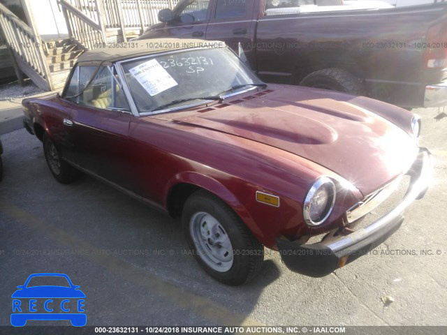 1979 FIAT SPIDER 124CS20154280 image 0