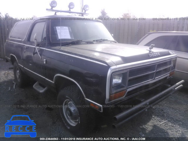 1986 DODGE RAMCHARGER AW-100 3B4HW12W0GM615208 зображення 0