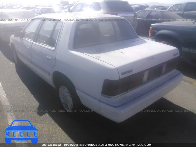 1992 DODGE SPIRIT 3B3XA46KXNT204943 Bild 2