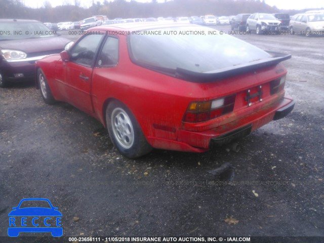 1989 PORSCHE 944 WP0AA0949KN450193 image 2