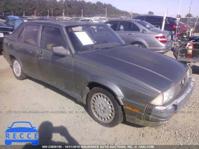 1988 ALFA ROMEO MILANO GREEN ZARDA124XJ1051026 image 0