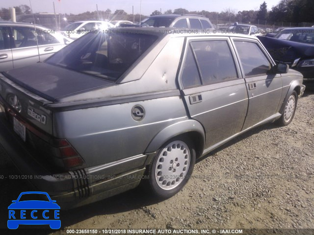 1988 ALFA ROMEO MILANO GREEN ZARDA124XJ1051026 image 3