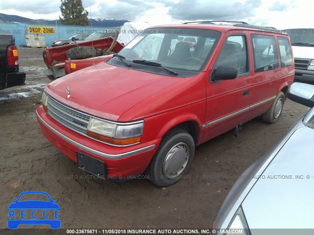 1992 PLYMOUTH VOYAGER 2P4GH253XNR711753 image 1