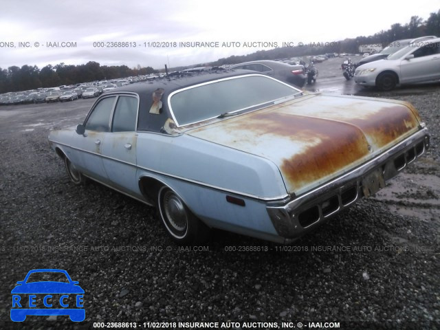 1972 DODGE CORONET WH41G2G222584 image 2