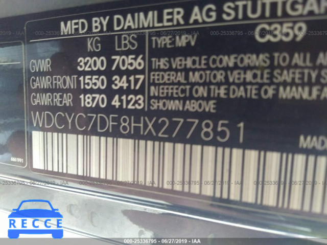 2017 MERCEDES-BENZ G 63 AMG WDCYC7DF8HX277851 зображення 8