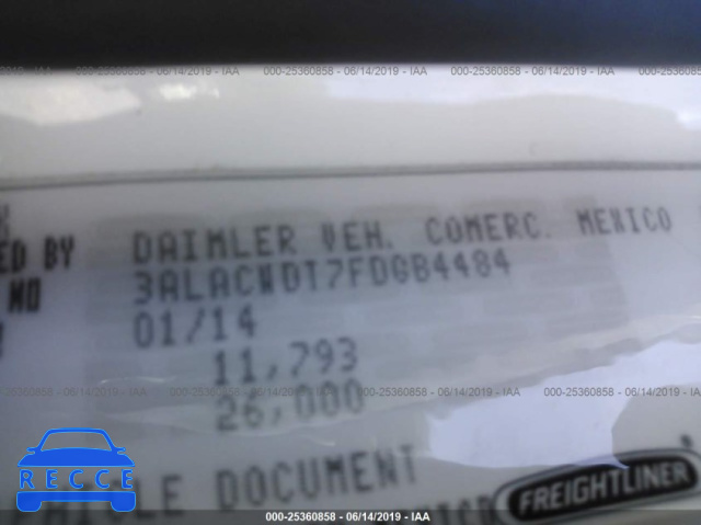 2015 FREIGHTLINER M2 106 MEDIUM DUTY 3ALACWDT7FDGB4484 Bild 8