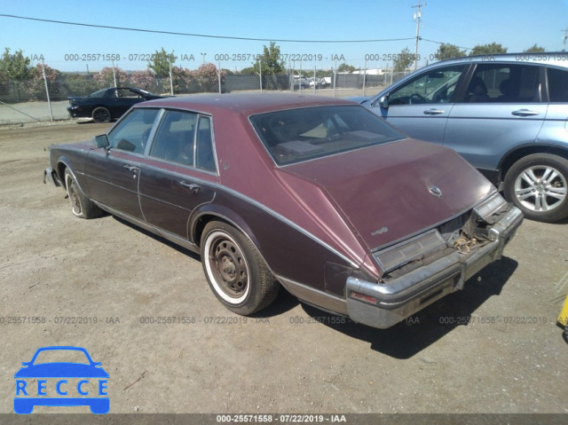 1985 CADILLAC SEVILLE 1G6KS6980FE826005 Bild 2