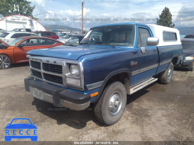 1991 DODGE W-SERIES W200/W250 1B7KM26C6MS311663 image 1