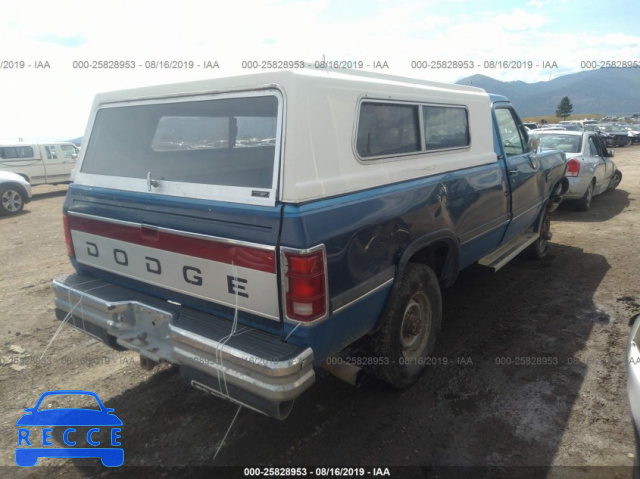 1991 DODGE W-SERIES W200/W250 1B7KM26C6MS311663 image 3