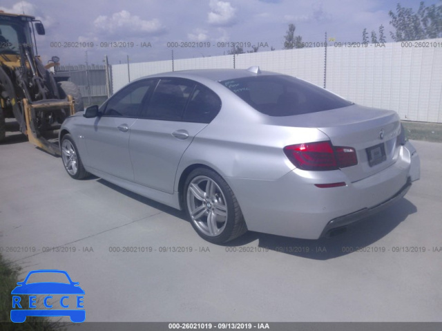 2013 BMW 550 I WBAFR9C57DDX80151 image 2