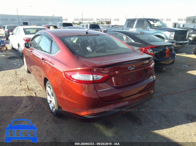 2014 FORD FUSION SE 3FA6P0HD6ER274913 image 2