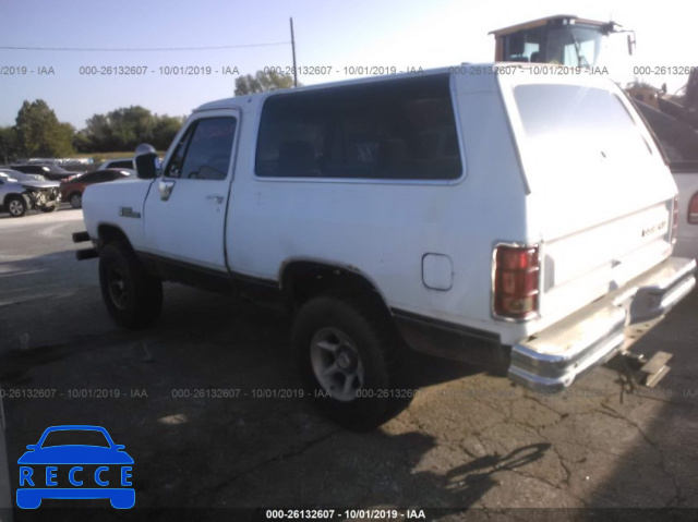 1989 DODGE RAMCHARGER AW-100 3B4HM17Z0KM939079 image 2