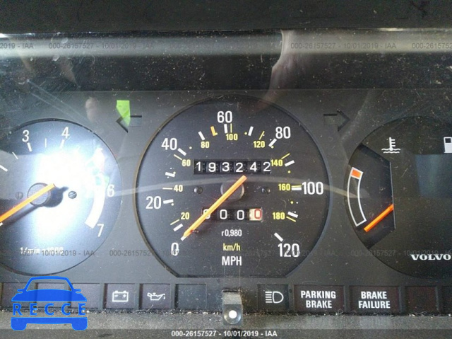 1985 VOLVO 244 DL/GL YV1AX8845F1105541 image 6