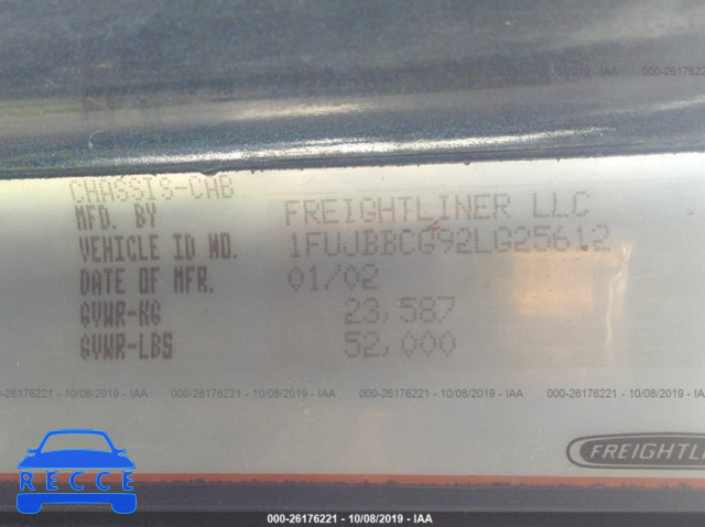 2002 FREIGHTLINER ST120 ST120 1FUJBBCG92LG25612 зображення 8