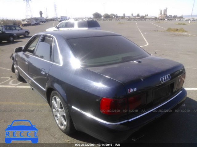 2001 AUDI S8 QUATTRO WAUGU54D91N010413 image 2