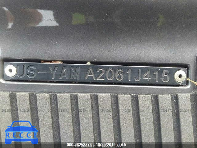 2015 YAMAHA OTHER YAMAZ061J415 зображення 8