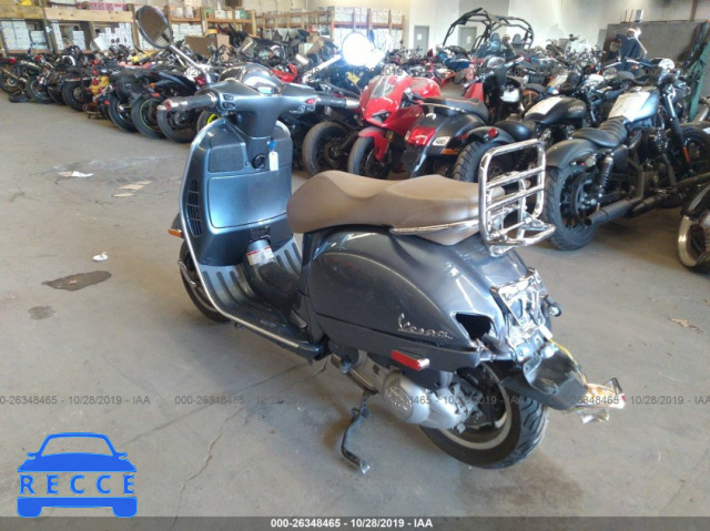 2015 VESPA GTS 300 SUPER ZAPM459L2F5200176 image 2