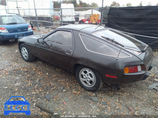 1980 PORSCHE 928 92A0811319 зображення 2