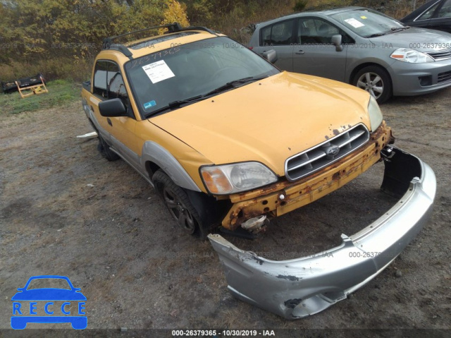 2004 SUBARU BAJA SPORT 4S4BT62C647100493 зображення 0