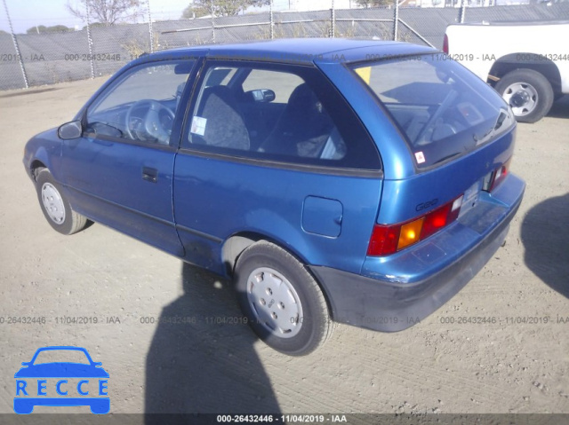 1991 GEO METRO LSI 2C1MR2467M6747638 зображення 2