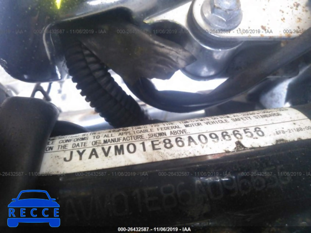 2006 YAMAHA XVS65 A JYAVM01E86A096656 image 9