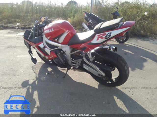 2002 YAMAHA YZFR6 L JYARJ04E32A021959 image 2