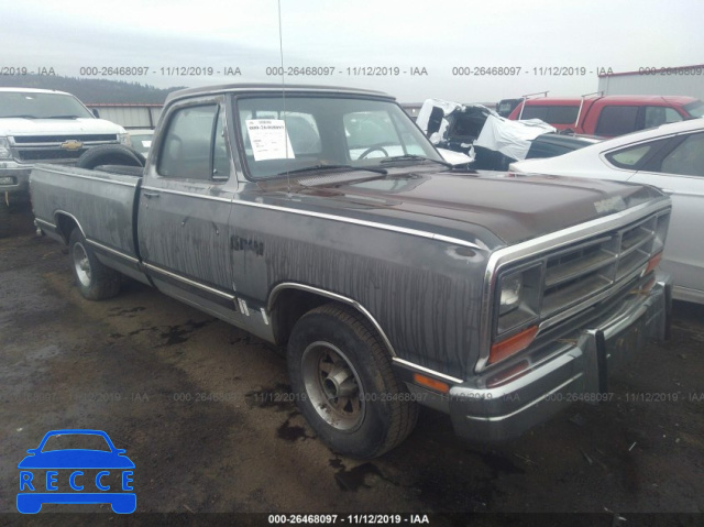 1986 DODGE D-SERIES D150 1B7HD14WXGS071605 Bild 0