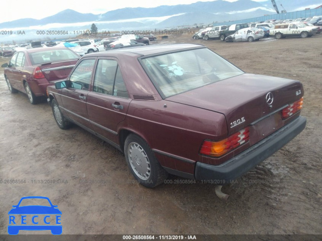 1986 MERCEDES-BENZ 190 E 2.3 WDBDA24D5GF238634 зображення 2