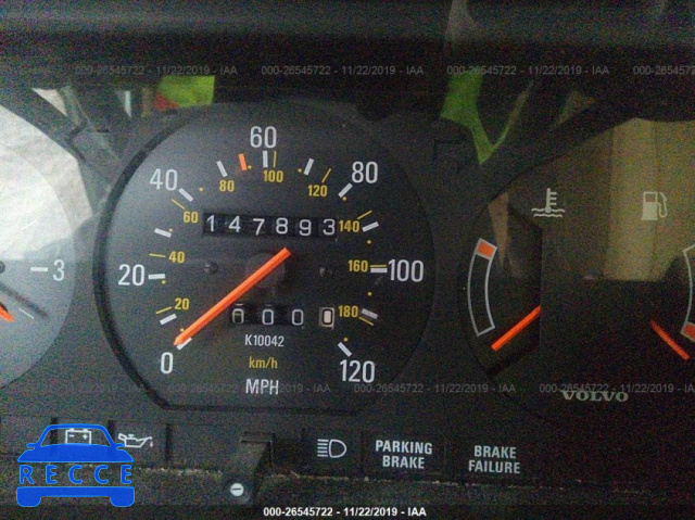 1988 VOLVO 244 DL/GL YV1AX8843J1287782 image 6