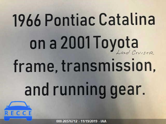 1966 PONTIAC CATALINA 252116X178633 зображення 10