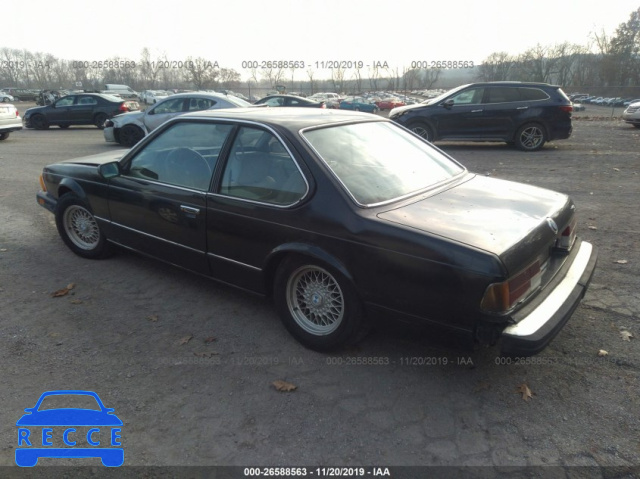 1987 BMW 635 CSI AUTOMATICATIC/L6 WBAEC8403H3265590 image 2