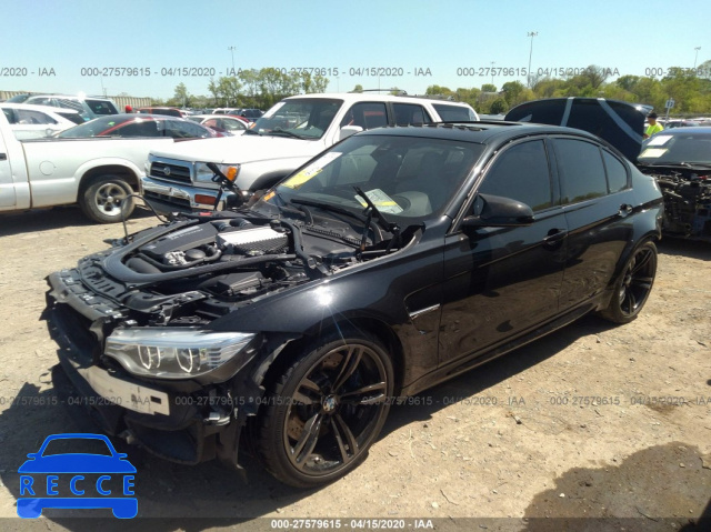 2015 BMW M3 WBS3C9C59FP803804 image 1