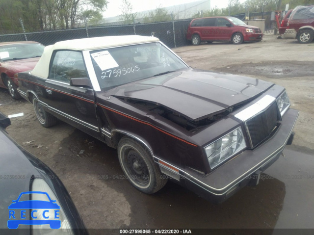 1982 CHRYSLER LEBARON MEDALLION 1C3BC55D3CG143663 зображення 0